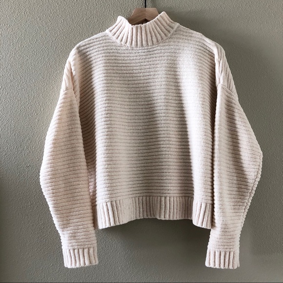 Sweaters - Ribbed Chenille Sweater
